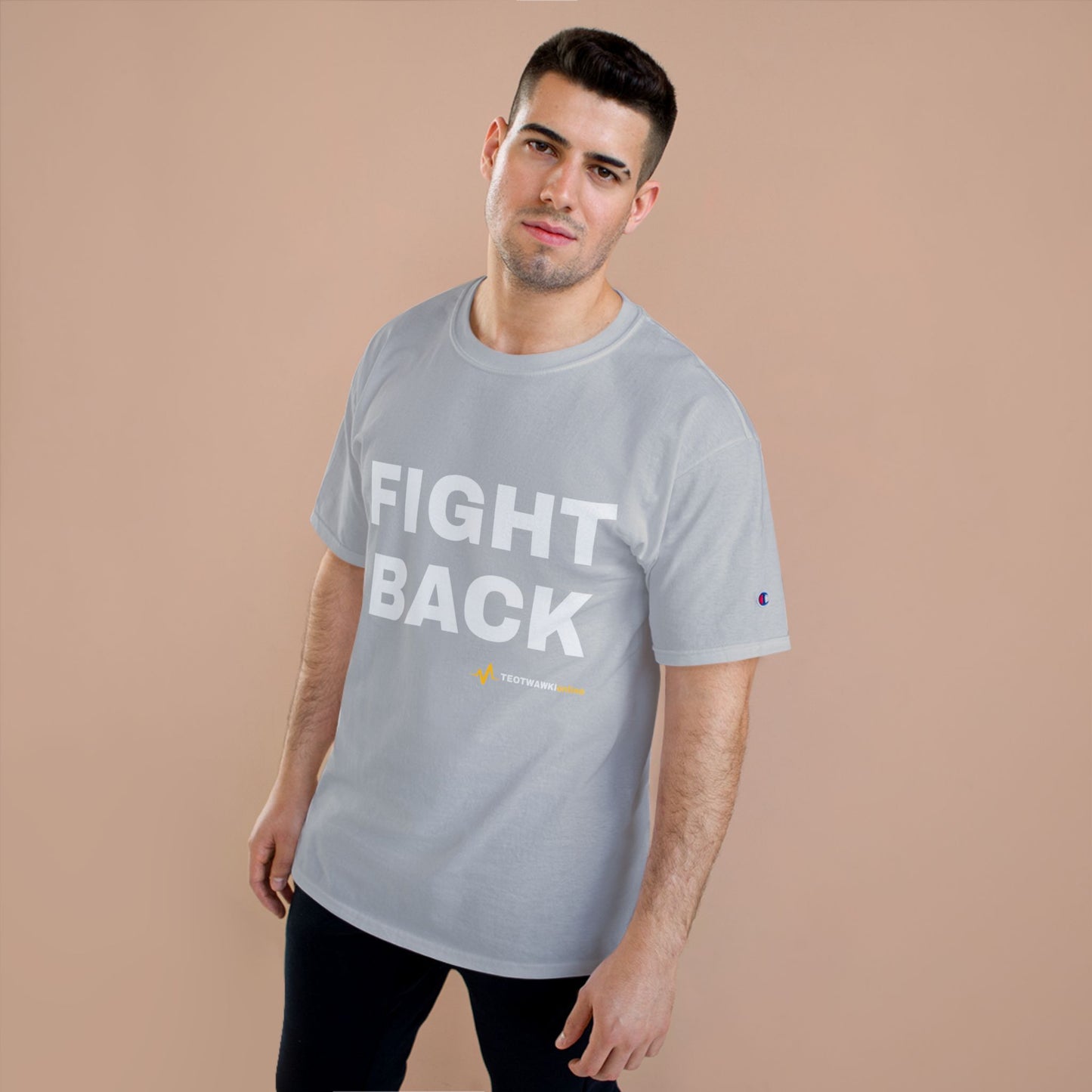 FIGHT BACK — Champion® Tee