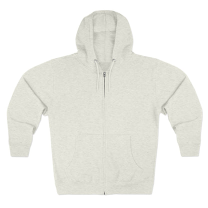 Χριστοφόρος  - Bear Christ. Fight on.  ~ Zip Hoodie – Back Design Only
