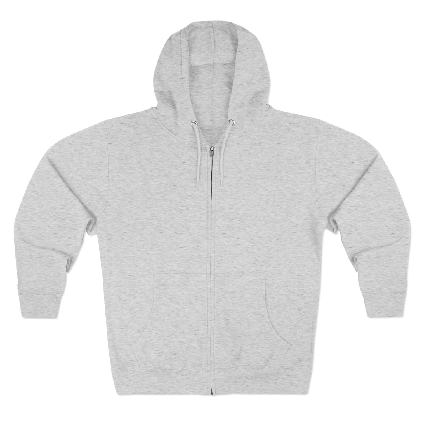 Χριστοφόρος  - Bear Christ. Fight on.  ~ Zip Hoodie – Back Design Only