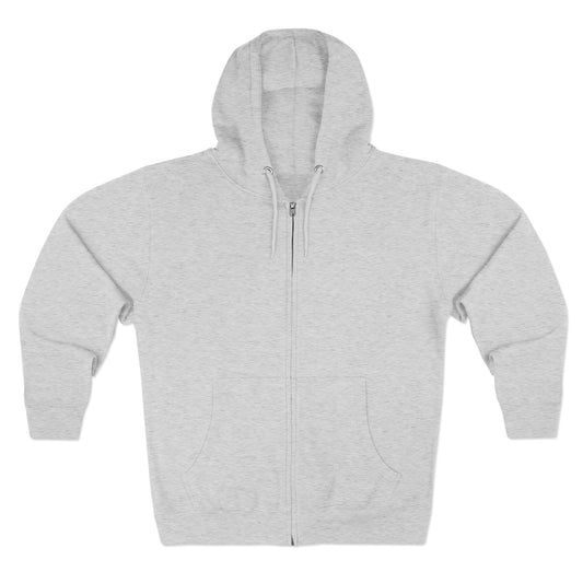 Χριστοφόρος  - Bear Christ. Fight on.  ~ Zip Hoodie – Back Design Only