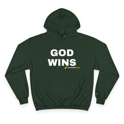 GOD WINS – Champion® Hoodie