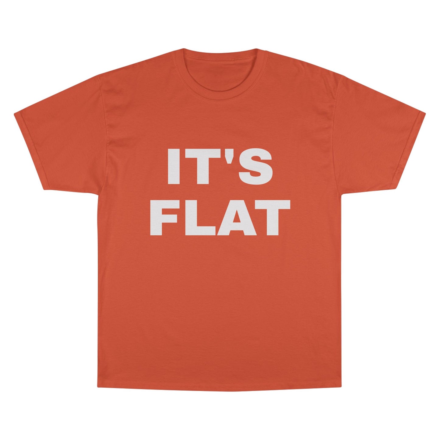 IT'S FLAT ~ Champion T-Shirt