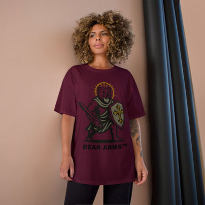 BEAR ARMS™ – BRUTUS THE CRUSADER DEFENDER (CHAMPION™ TEE)