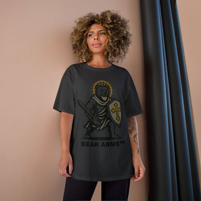 BEAR ARMS™ – BRUTUS THE CRUSADER DEFENDER (CHAMPION™ TEE)