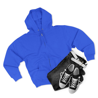 Χριστοφόρος  - Bear Christ. Fight on.  ~ Zip Hoodie – Back Design Only