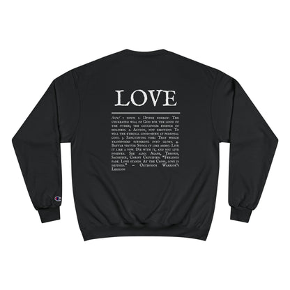 LOVE – Champion Heavyweight Hoodie