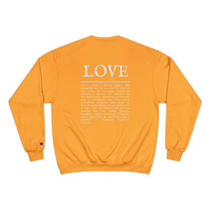 LOVE – Champion Heavyweight Hoodie