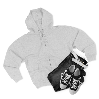 Χριστοφόρος  - Bear Christ. Fight on.  ~ Zip Hoodie – Back Design Only