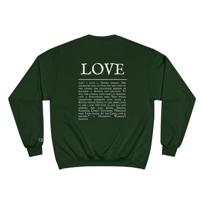 LOVE – Champion Heavyweight Hoodie