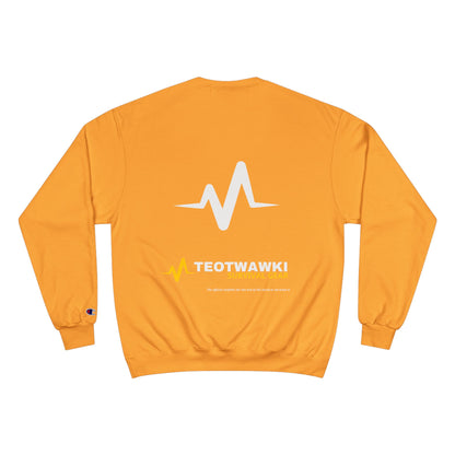 GOD WINS – Champion® Crewneck Sweatshirt