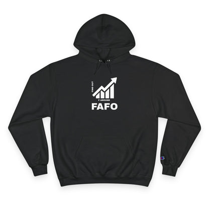 Champion® Hoodie — FAFO WARNING HOODIE
