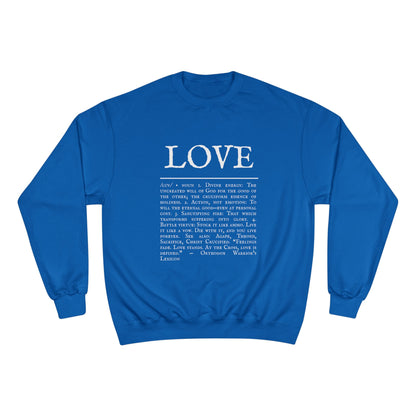 LOVE – Champion Heavyweight Hoodie