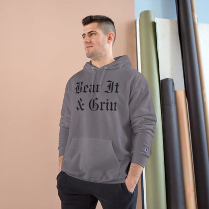 BEAR IT & GRIN™ CHAMPION HOODIE