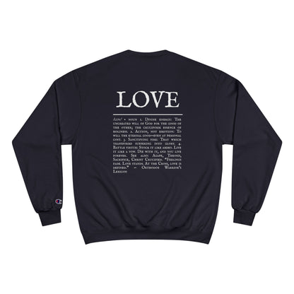 LOVE – Champion Heavyweight Hoodie