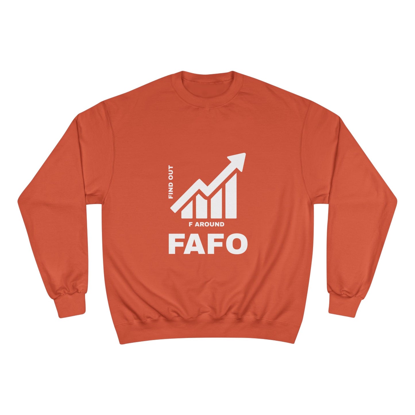 Champion® Sweatshirt — FAFO WARNING CREW