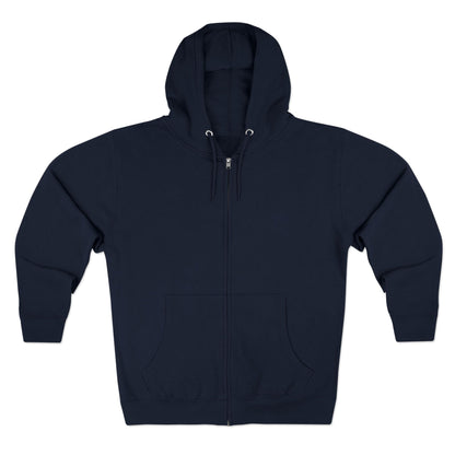 Χριστοφόρος  - Bear Christ. Fight on.  ~ Zip Hoodie – Back Design Only