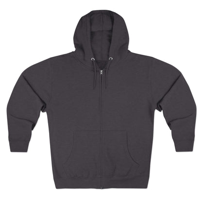 Χριστοφόρος  - Bear Christ. Fight on.  ~ Zip Hoodie – Back Design Only