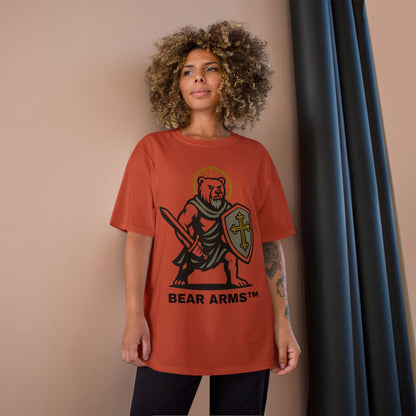 BEAR ARMS™ – BRUTUS THE CRUSADER DEFENDER (CHAMPION™ TEE)