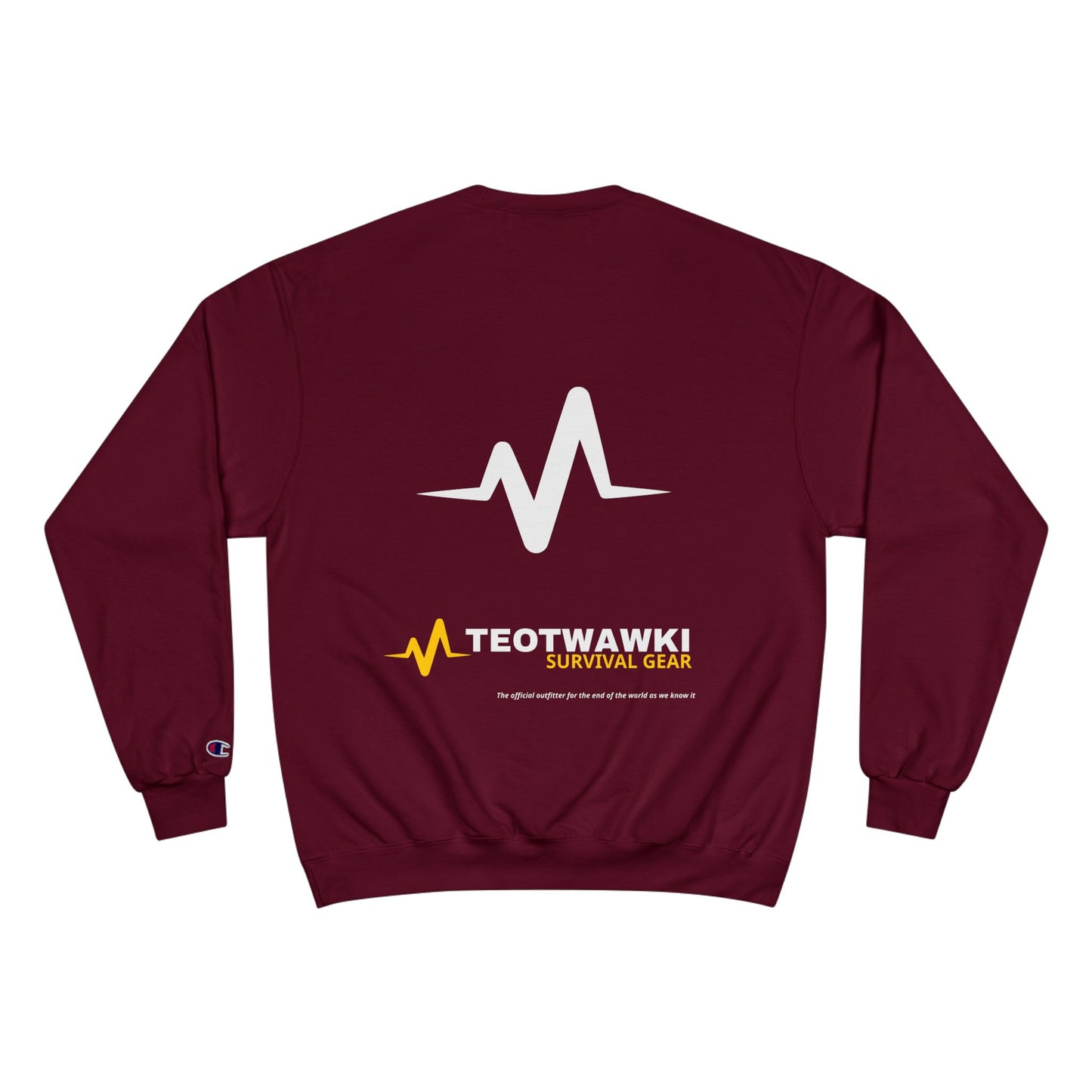 GOD WINS – Champion® Crewneck Sweatshirt