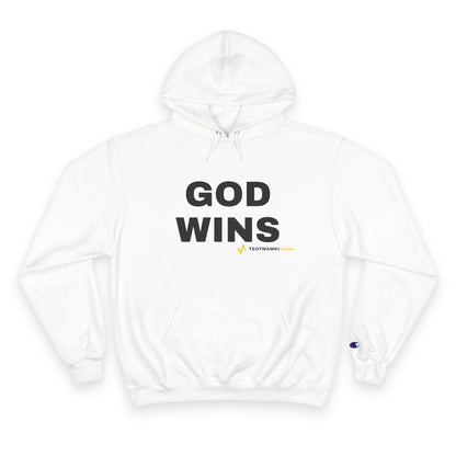 GOD WINS – Champion® Hoodie