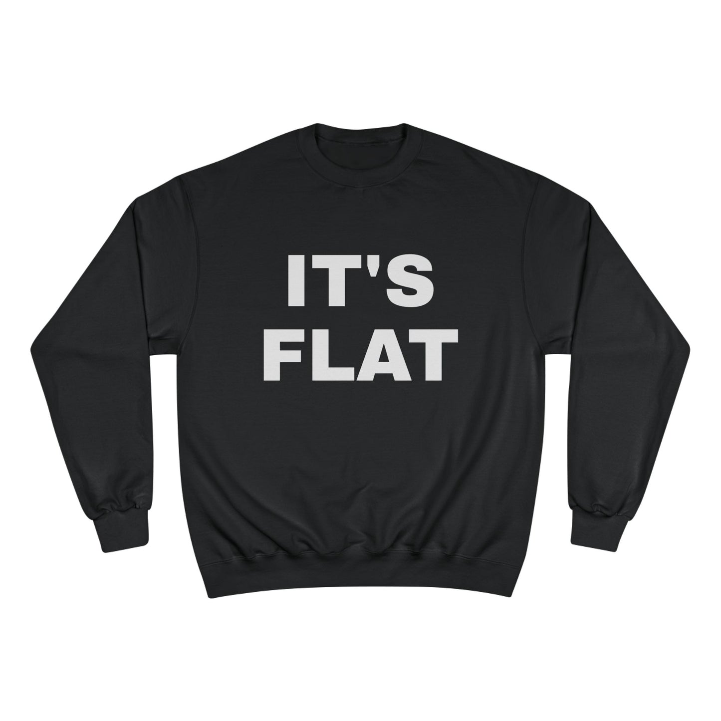 IT'S FLAT ~ Champion Sweatshirt