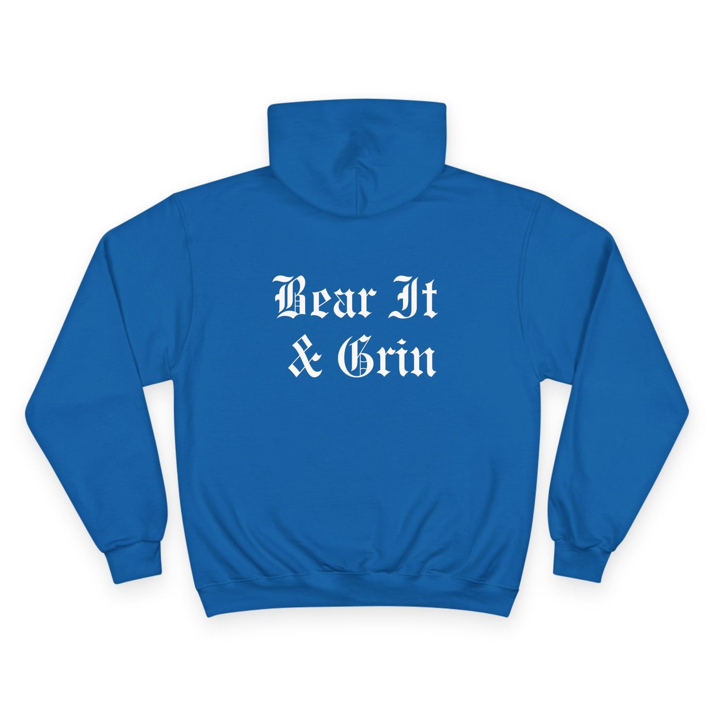 BEAR IT & GRIN™ CHAMPION HOODIE