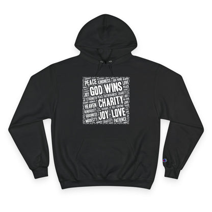 GOD WINS WITH VIRTUE ~ Champion Hoodie